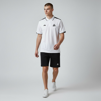 Polo Blanco Brainboost – Técnico y Deportivo