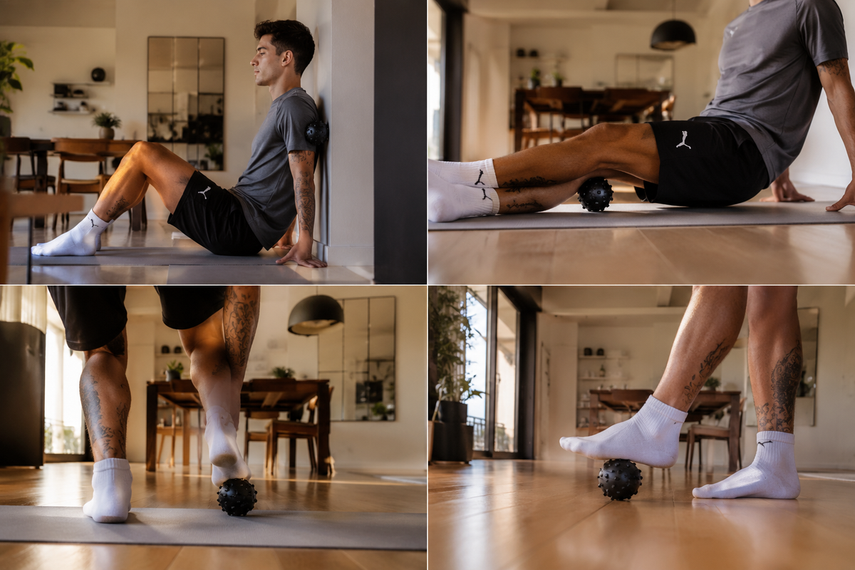 Pelota de Masaje para Fascia y Recuperación Muscular