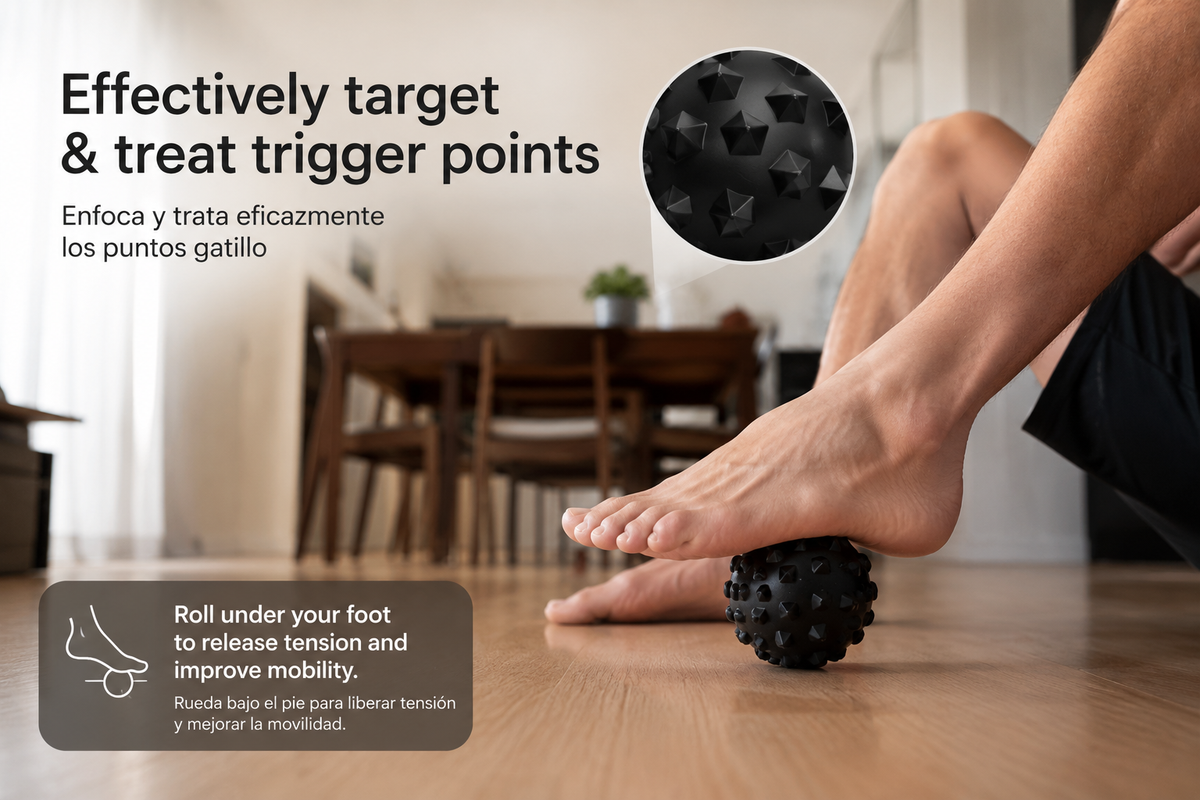 Pelota de Masaje para Fascia y Recuperación Muscular