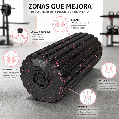 Rodillo de Masaje Recargable 4 en 1
