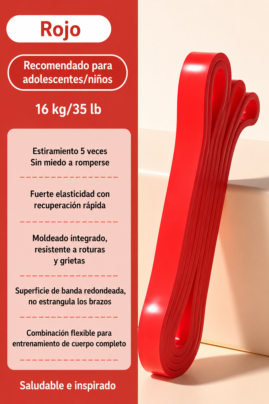 Bandas Elásticas de Resistencia Total