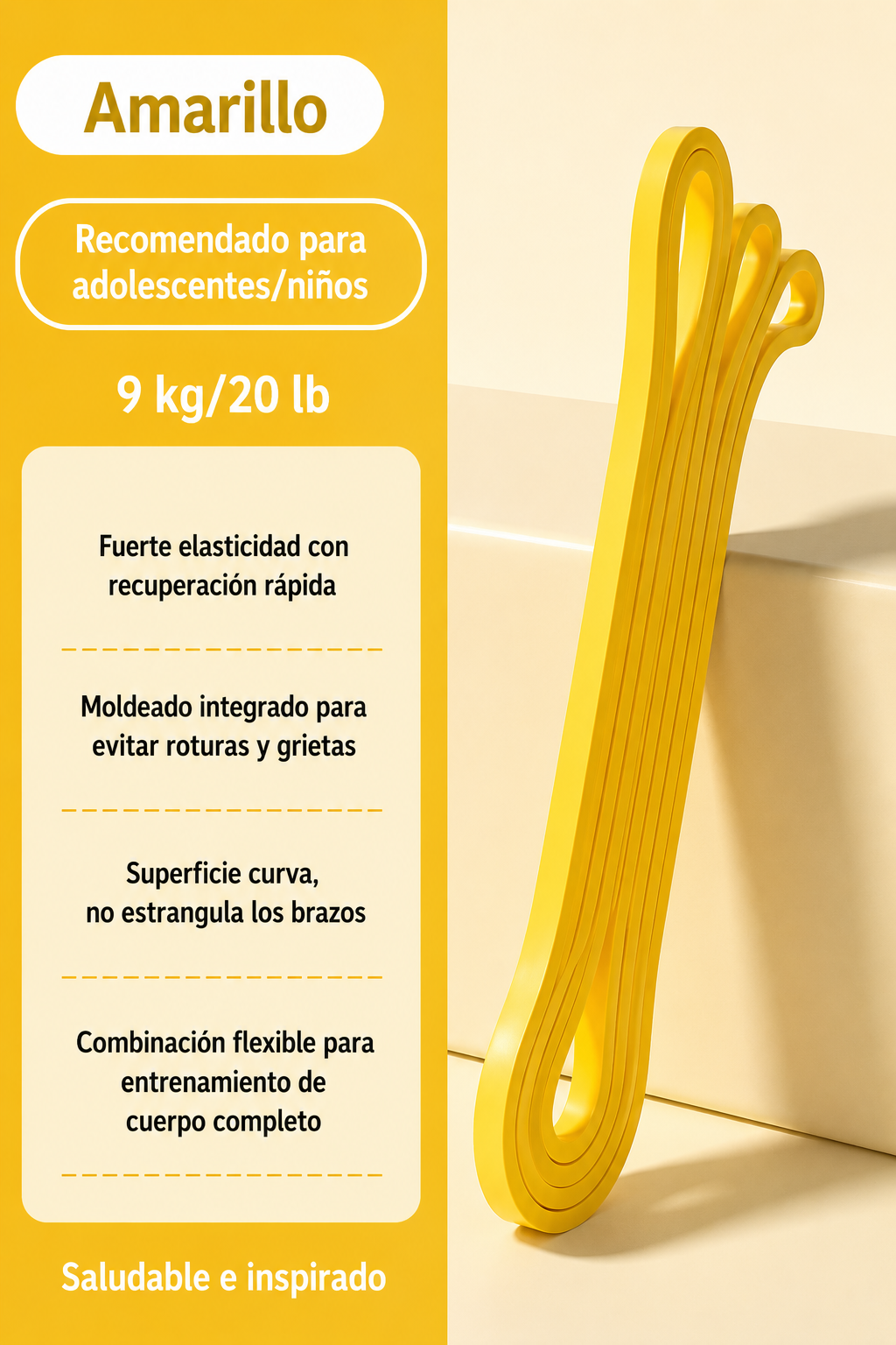 Bandas Elásticas de Resistencia Total