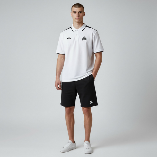 Polo Blanco Brainboost – Técnico y Deportivo